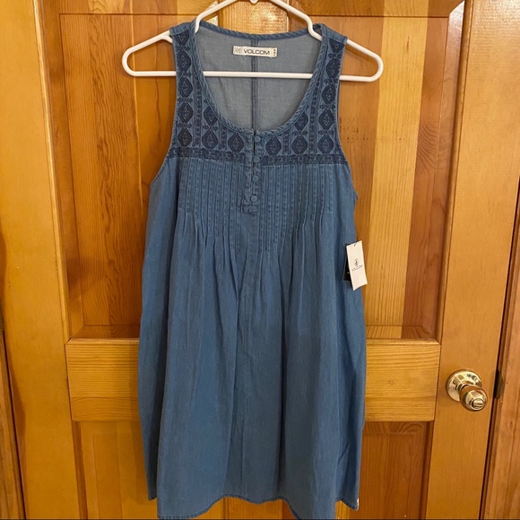 Volcom Denim Dress - Picture 1 of 3